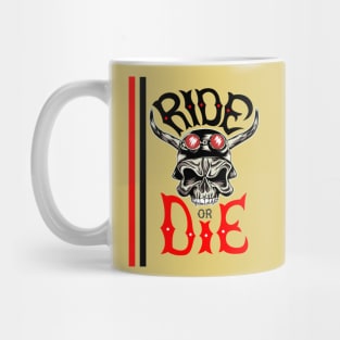 SKULL - RIDE OR DIE Mug